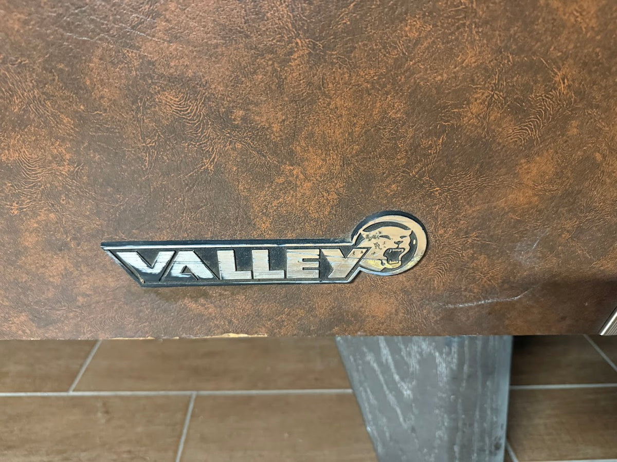 8 FT PREOWNED VALLEY COIN-OPERATED SLATE POOL TABLE