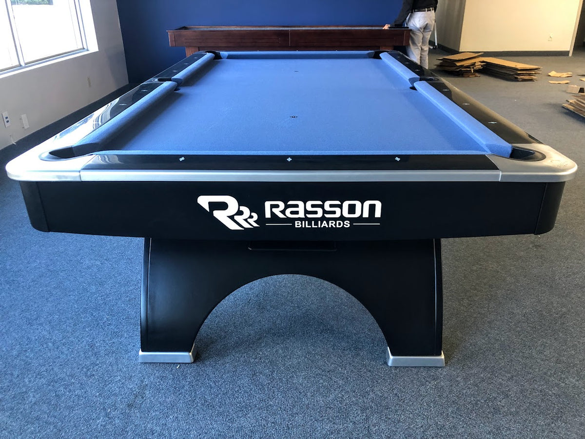 8' RASSON OX MODERN COMPETITION GRADE POOL TABLE Gamingtables.ca