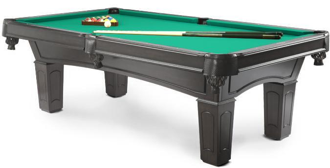 7 FT MAJESTIC ASCOT BLACK POOL TABLE