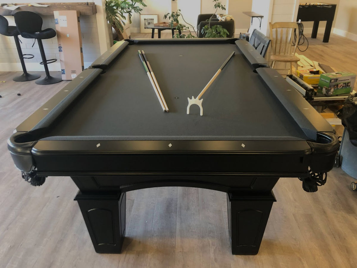 8' MAJESTIC ASCOT BLACK POOL TABLE – Gamingtables.ca