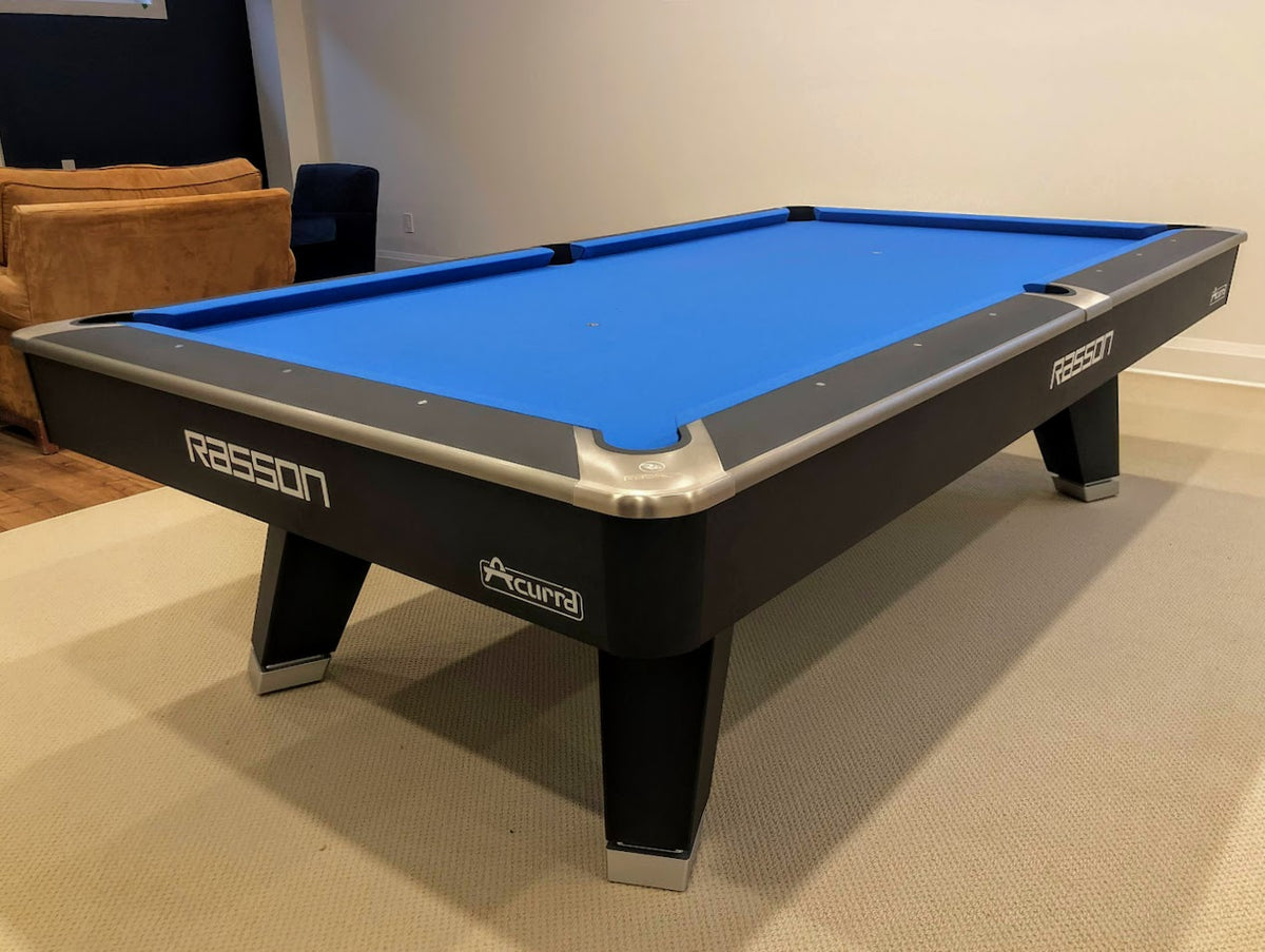 9' RASSON ACURRA PROFESSIONAL COMPETITION POOL TABLE – Gamingtables.ca