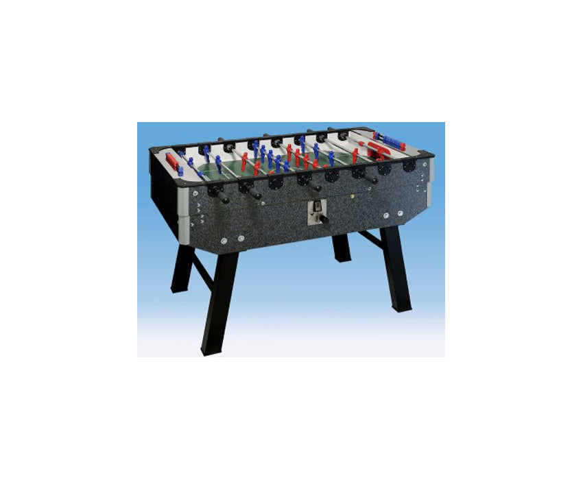 FABI COIN-OPERATED FOOSBALL TABLE WITH GLASS COVER