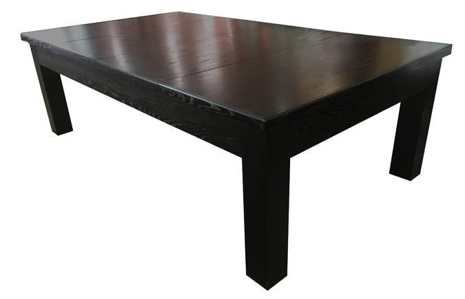 MENSA BLACK DINING & CONFERENCE TOP FOR POOL TABLE