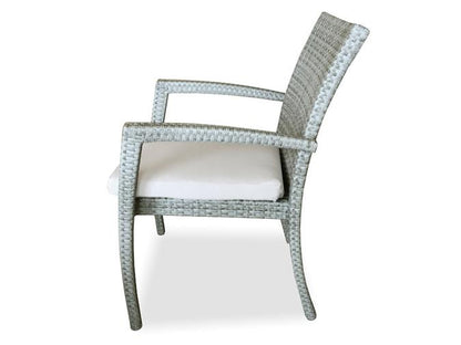 TECLA STONE GREY OUTDOOR PATIO DINING CHAIR