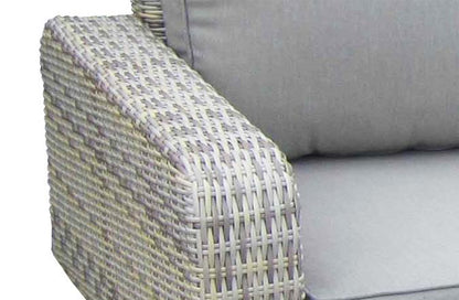 CAPE COD LIGHT GREY CUSHION OUTDOOR PATIO SEATING SET