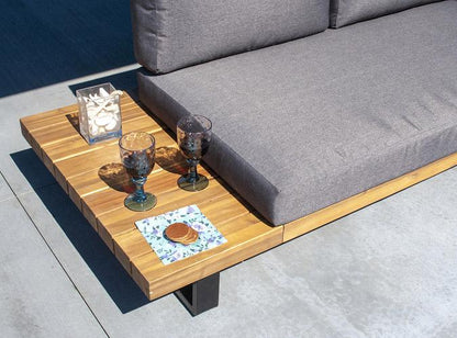Hudson 5-Piece 3-Piece Outdoor Sectional Patio Seating Set