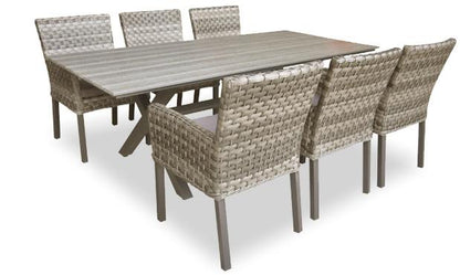 Sainte-Rose 7-piece outdoor dining set