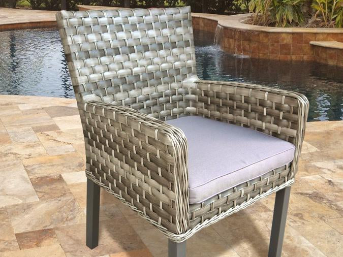 SAINTE-ROSE 7-PIECE OUTDOOR TABLE & CHAIR DINING SET