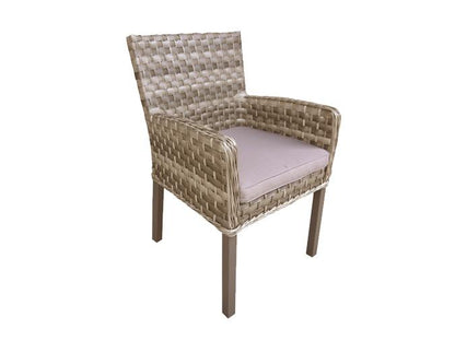 SAINTE-ROSE 7-PIECE OUTDOOR TABLE & CHAIR DINING SET