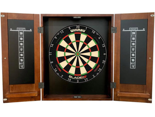MAJESTIC WALNUT FINISH SOLID HARDWOOD DART CABINET – Gamingtables.ca
