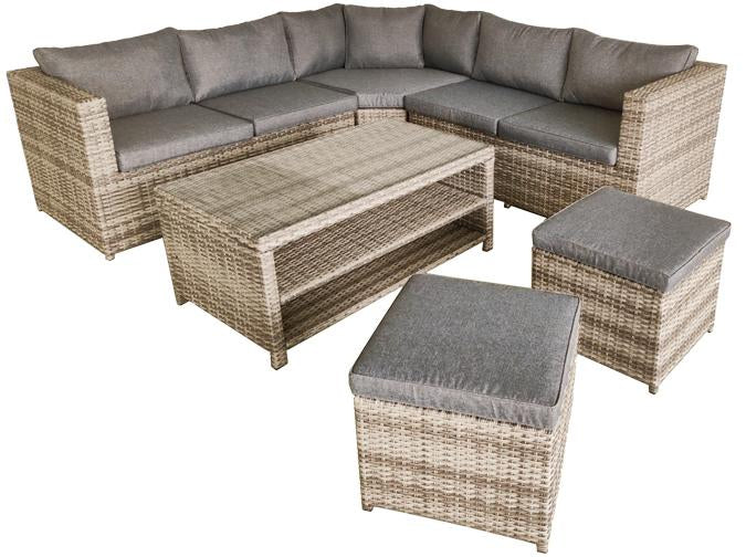 Montebello 6-piece outdoor modular sectional