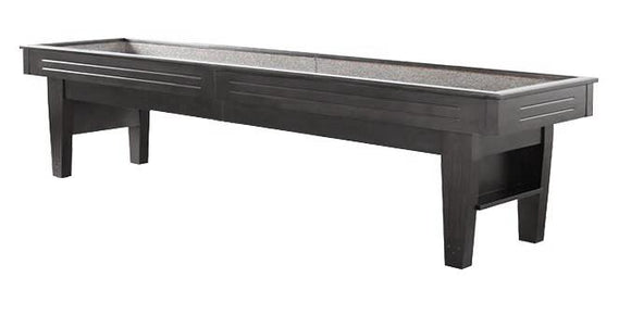 9' Majestic  Shuffleboard Table. Black Finish