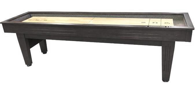 9 FT MAJESTIC SHUFFLEBOARD TABLE – BLACK FINISH