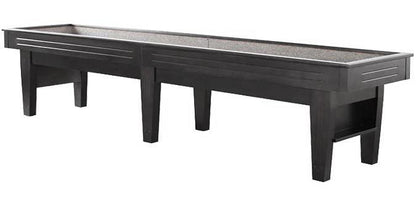 12 ft Majestic black finish shuffleboard table