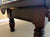 8' PREOWNED DUFFERIN ANNIVERSARY POOL TABLE INSTALLED WITHA ACCESSORIES