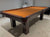 8 FOOT PREOWNED OVERSIZED DUFFERIN REGAL SNOOKER TABLE MAHOGANY FINISH