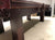 8 FOOT PREOWNED OVERSIZED DUFFERIN REGAL SNOOKER TABLE MAHOGANY FINISH