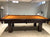 8 FOOT PREOWNED OVERSIZED DUFFERIN REGAL SNOOKER TABLE MAHOGANY FINISH