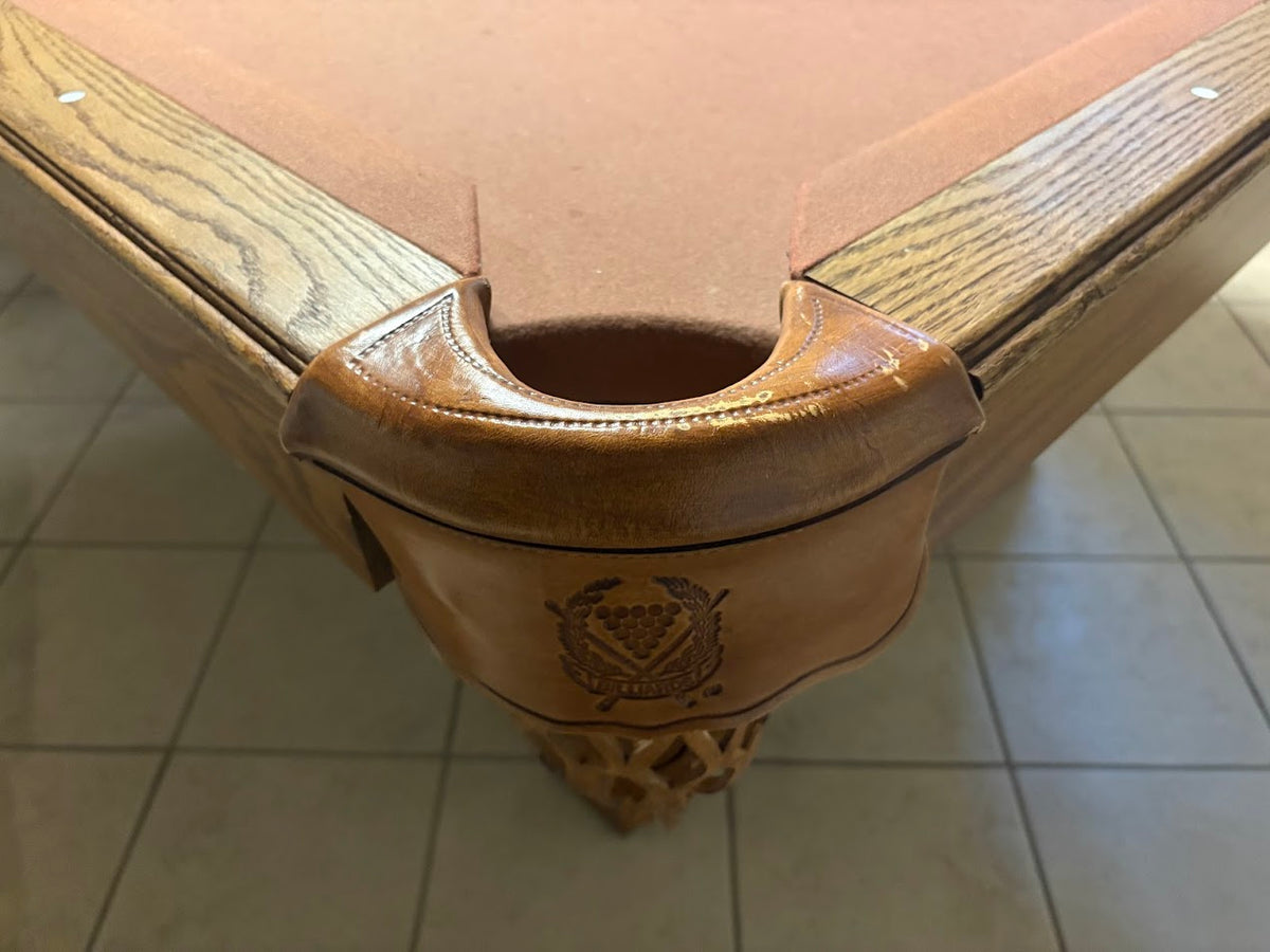 8 FT PRE-OWNED OLHAUSEN SHERATON POOL TABLE – ACCESSORIES & INSTALLATION
