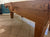 8 FOOT PREOWNED OLHAUSEN SHERATON POOL TABLE INSTALLED WITH ACCESSORIES