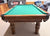 8' PREOWNED MR BILLILARD SOLID WOOD POOL TABLE