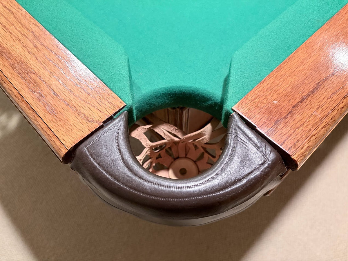 8' Pre-Owned Mr Billiard Solid Wood Pool Table