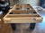 PREOWNED 8 FOOT CANADA BILLLIARD INVITATION POOL TABLE GREY FINISH