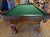 8' PREOWNED KINGSTON BILLIARDS SOLID WOOD SLATE POOL TABLE INSTALLED WITH ACCESSORIES