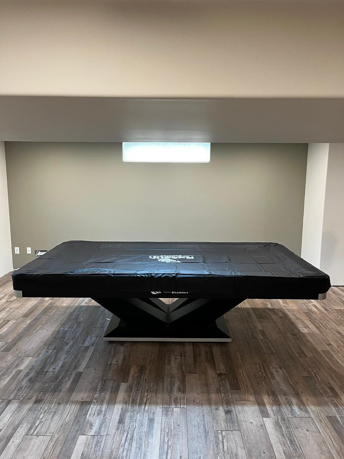 9 FT RASSON VICTORY III BLACK COMPETITION POOL TABLE
