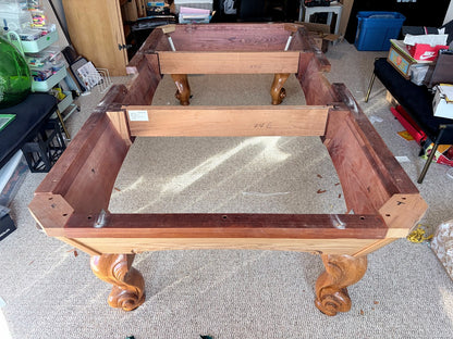 9 FT PRE-OWNED BRUNSWICK MANSFIELD POOL TABLE