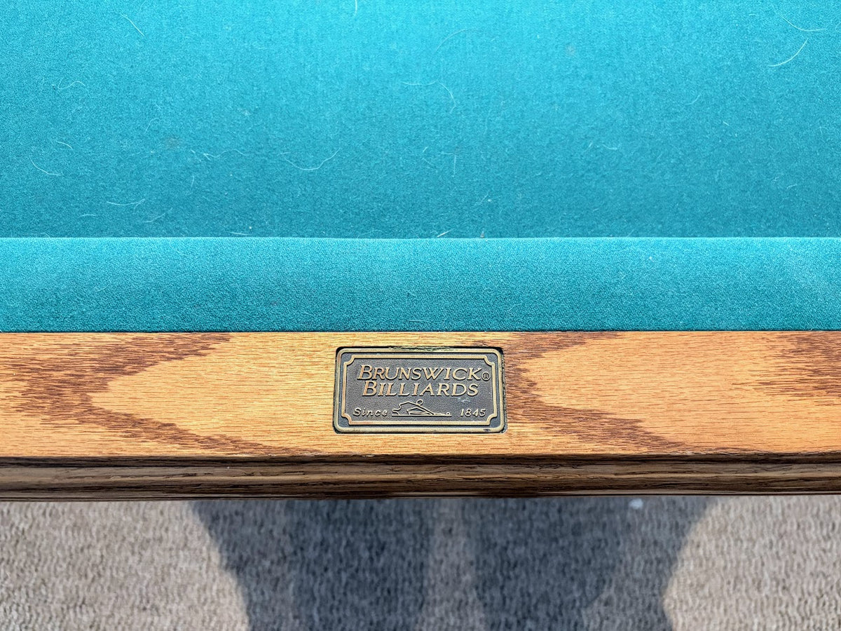 9 FT PRE-OWNED BRUNSWICK MANSFIELD POOL TABLE