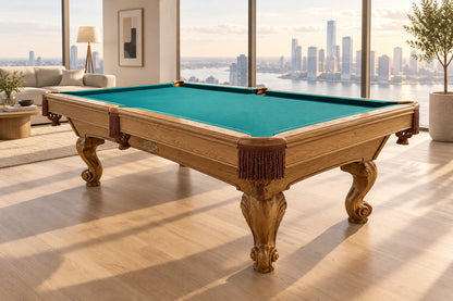 9 FT PRE-OWNED BRUNSWICK MANSFIELD POOL TABLE