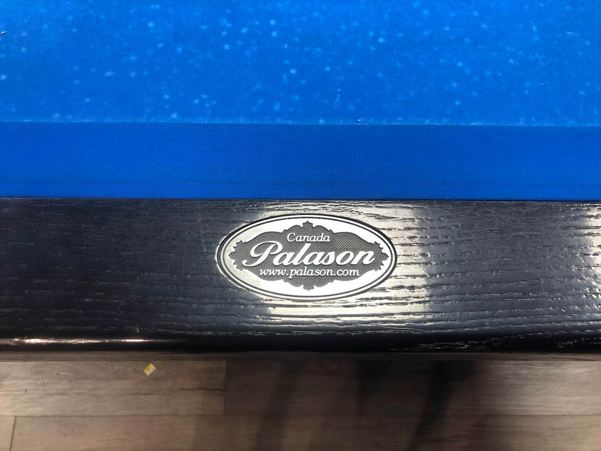 9 FT PRE-OWNED PALASON DELUXE CAROM TABLE – ACCESSORIES & INSTALLATION