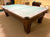 9' PREOWNED CANADA BILLIARD TENDANCE POOL TABLE INSTALLED WITH ACCESSORIES
