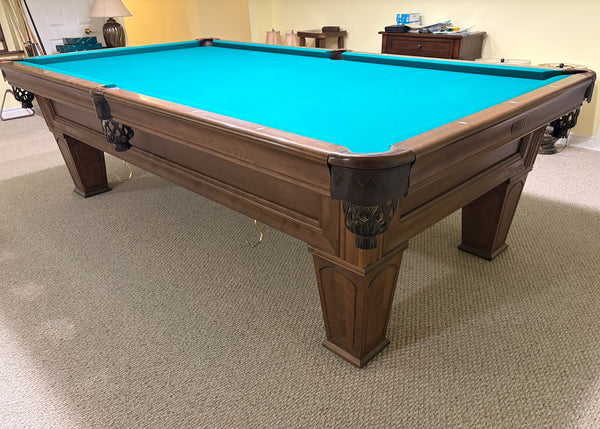 9ft Pre-Owned Canada Billiard Tendance Pool Table – Accessories & Installation