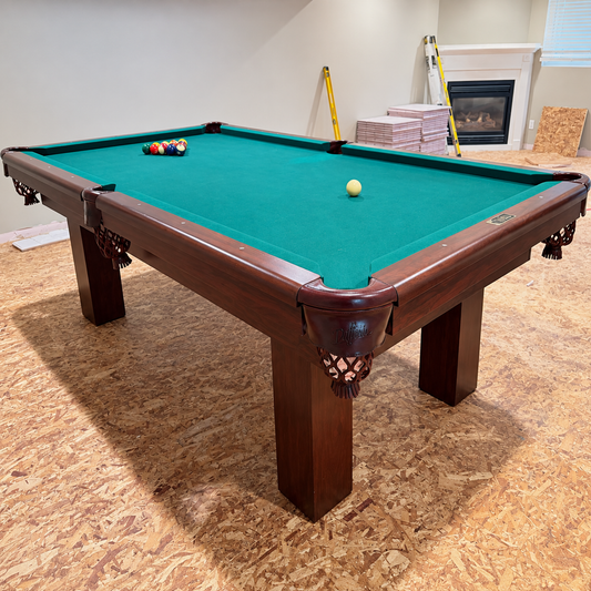 Dufferin Royal 8 foot mahogany slate pool table