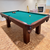 8' DUFFERIN ROYAL SLATE POOL TABLE MAHOGANY FINISH