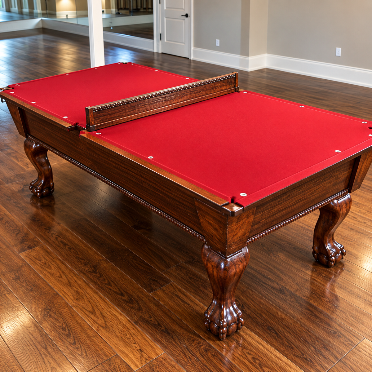 Pool table cloth replacement service