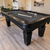 8' Majestic Ascot Black Pool Table
