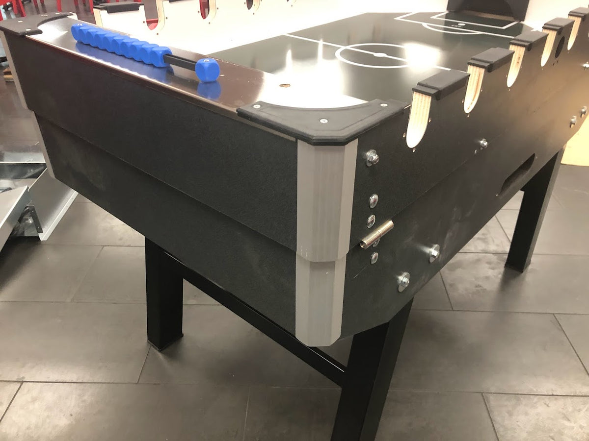 FABI COIN-OPERATED FOOSBALL TABLE WITH GLASS COVER