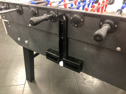 FABI COIN-OPERATED FOOSBALL TABLE WITH GLASS COVER