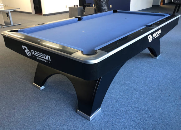 8' RASSON OX MODERN COMPETITION GRADE POOL TABLE