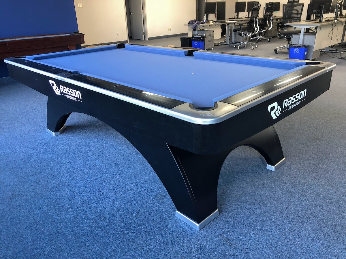 8' RASSON OX MODERN COMPETITION GRADE POOL TABLE – Gamingtables.ca