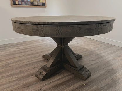 Majestic Arthur Poker Card Game Table – Barnwood Grey Finish