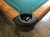 9' PREOWNED DUFFERIN CLASSIC POOL TABLE INSTALLED WITH ACCESSORIES SMOKY OAK FINISH