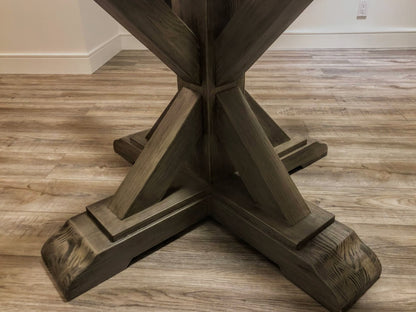 Majestic Arthur Poker Card Game Table – Barnwood Grey Finish