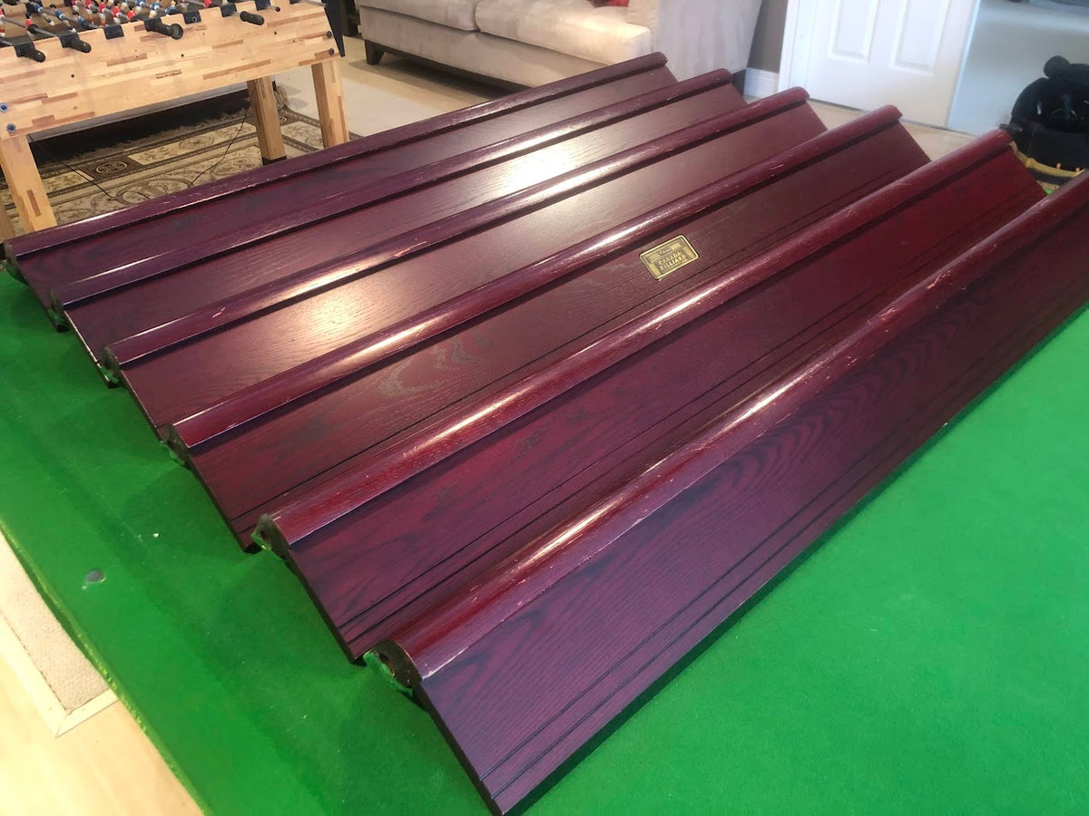 10 FT PRE-OWNED CANADA BILLIARD CLASSIC SNOOKER TABLE – ACCESSORIES & NEW CLOTH
