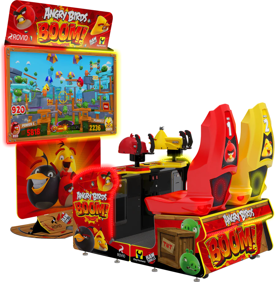 Angry Birds Boom 2-player arcade redemption game