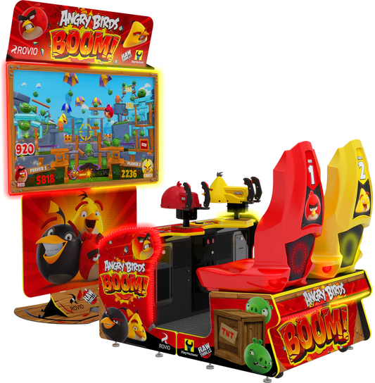 Angry Birds Boom 2-player arcade redemption game