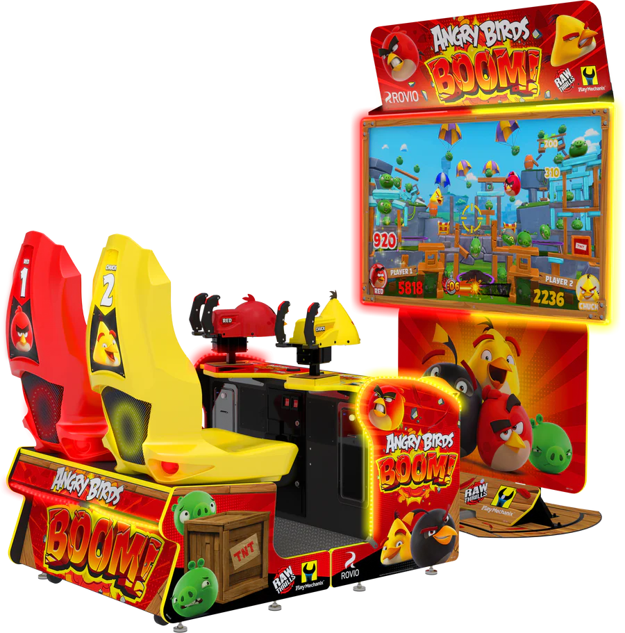 Angry Birds Boom! Arcade Redemption Game – 2-Player Ticket Game